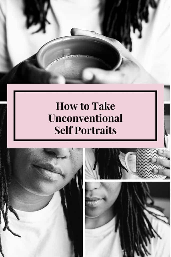 The selfie or self portrait is here to stay. But not every selfie needs to have you looking at the camera. Check out these photography tips for unconventional self portraits.
