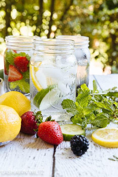 Fruit infused water recipes