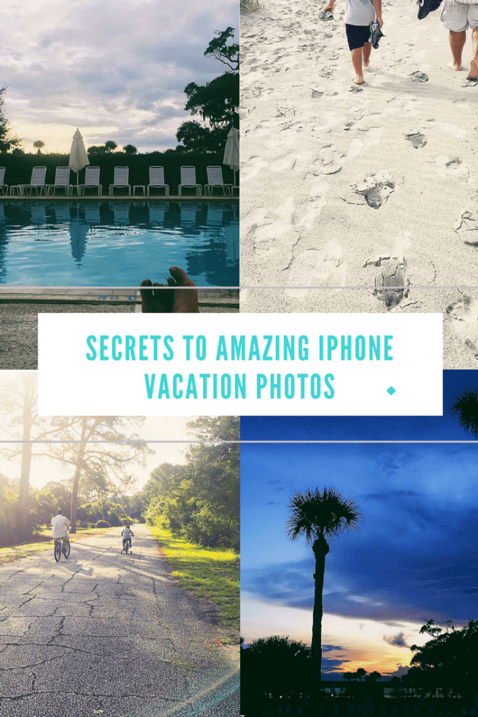 Are you tired of carrying around your BIG camera when you go on vacation in order to get beautiful vacation photos? Check out my tips for amazing iPhone vacation photos