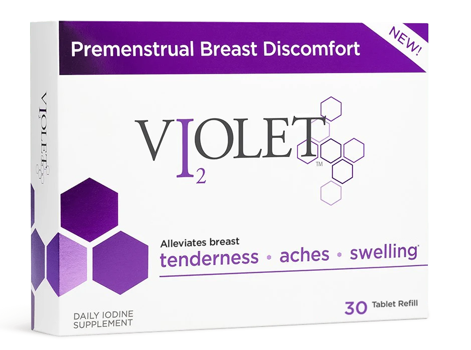 Breast Pain is not Normal, try out new Violet Iodine 