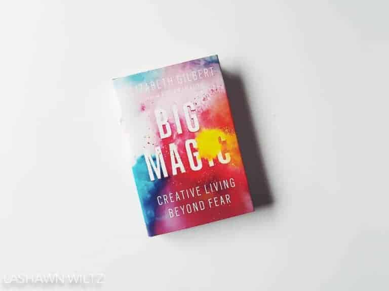 I'm currently reading Big Magic by Elizabeth Gilbert