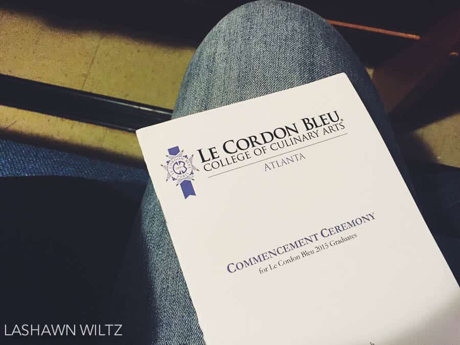 Even though it was raining, we had a busy Saturday, including a graduation for my sis in law at Le Cordon Bleu