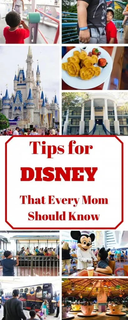 After our trip to Disney, I came up a few tips that every mom needs to know for Disney 