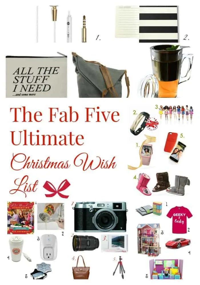 Looking for the ULTIMATE Holiday Gift Guide all in one place? Check out our Christmas wish list for everyone!