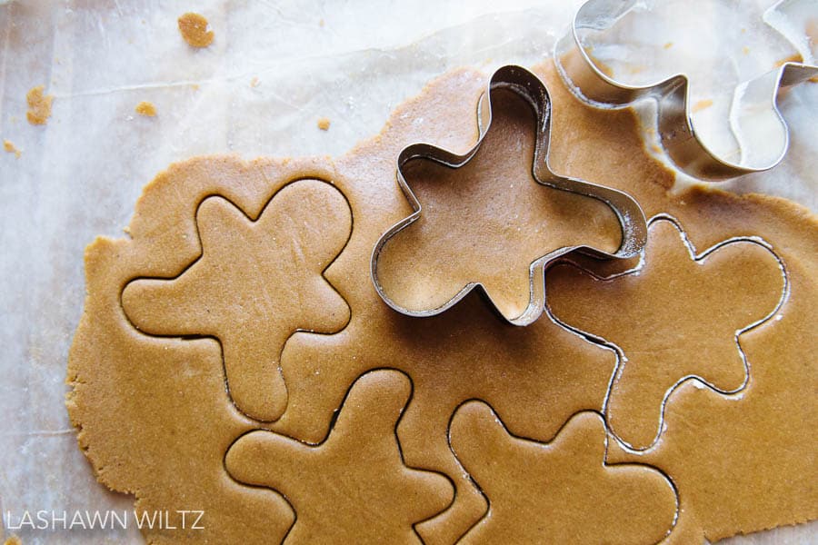 I made gluten free gingerbread men, recipe will be up next week. 