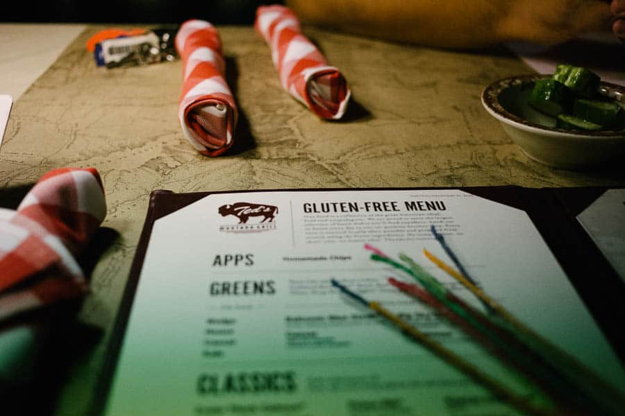 eat gluten free in atlanta One of our favorite places to eat is at Ted's Montana Grill! It's one of our favorite spots here in Atlanta.