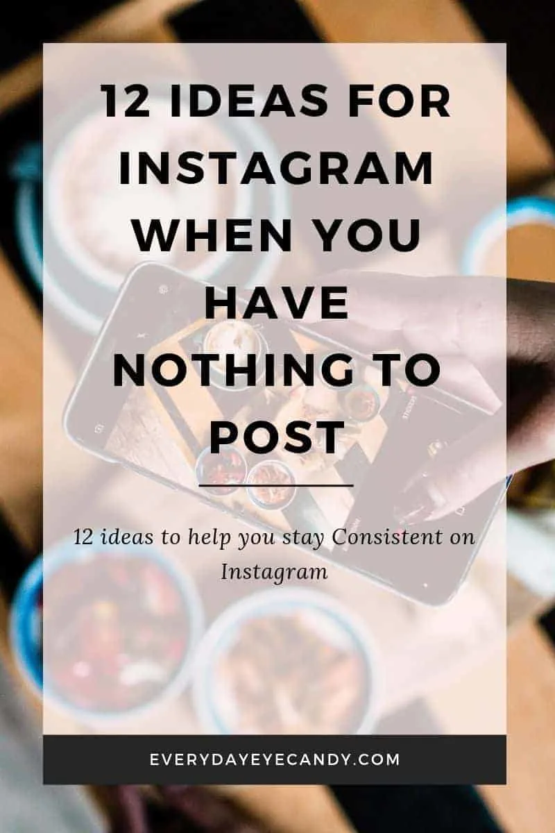 12 ideas for instagram