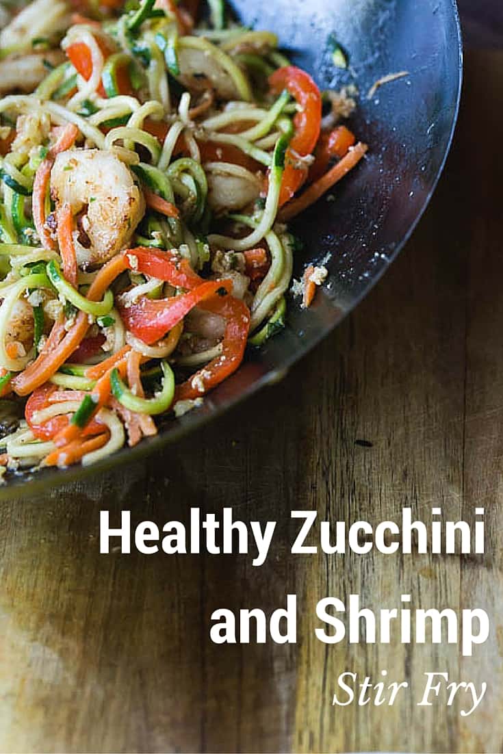 Healthy Shrimp Zucchini Stir Fry Everyday Eyecandy