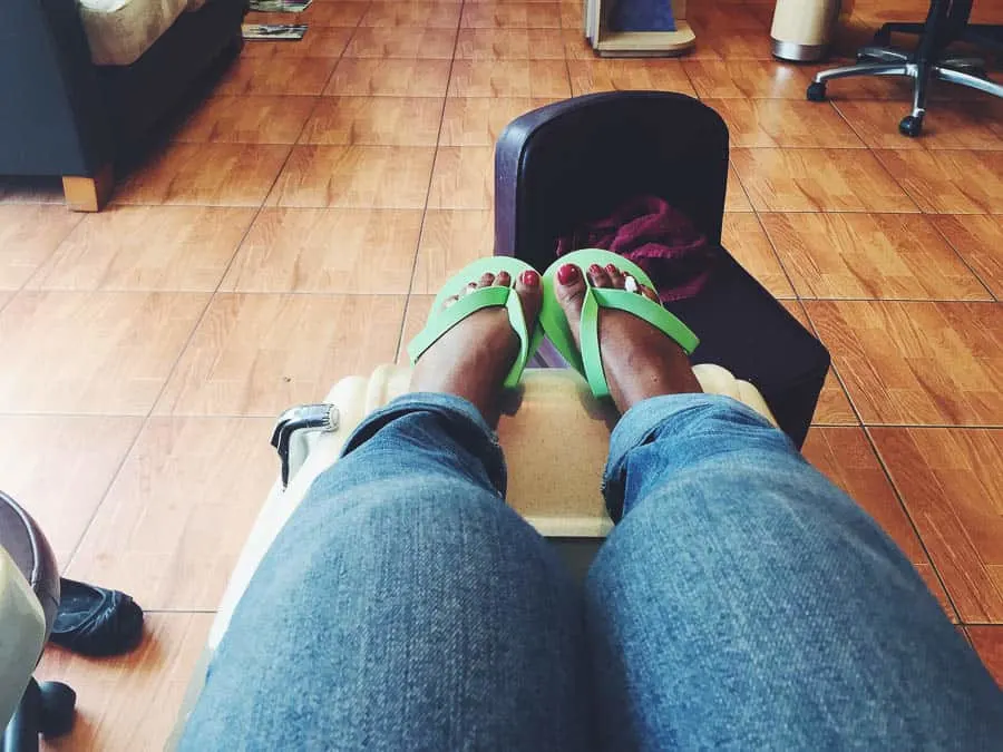  birthday pedicure