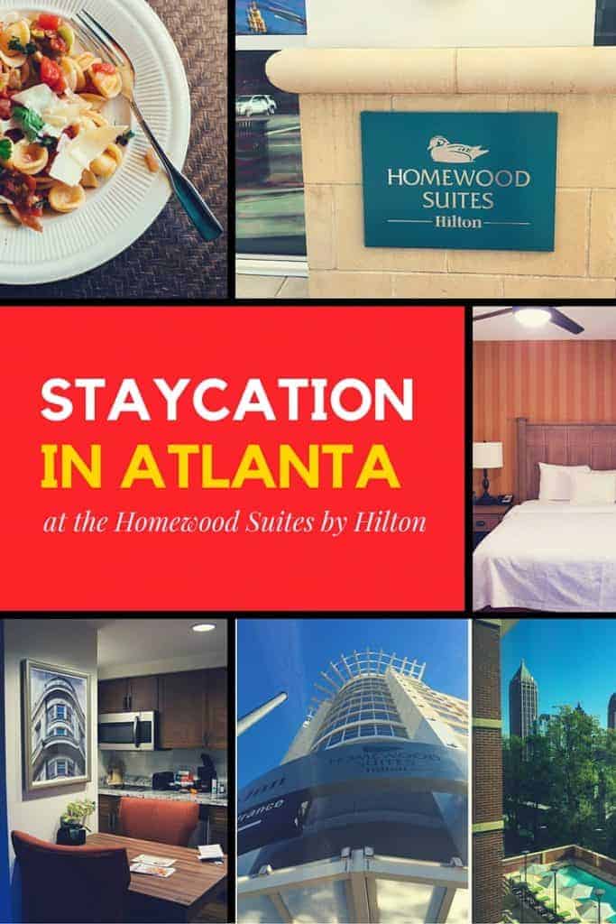 Have you ever had a staycation? Our staycation at Homewood Suites by Hilton was just what the two of us needed.