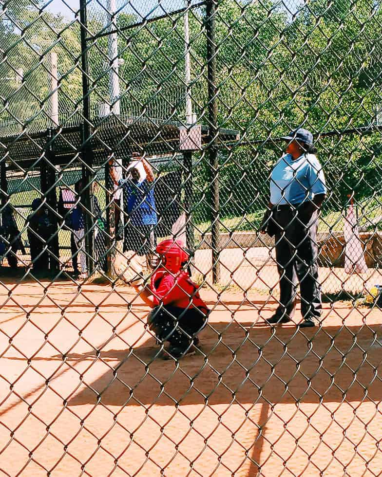My son has played almost every position on his baseball team this year. But I think that being the catcher might be his favorite.