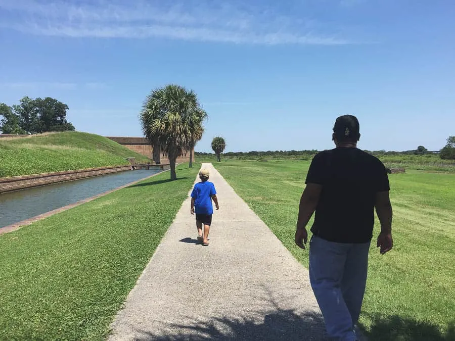 Trip to fort pulaski national monument