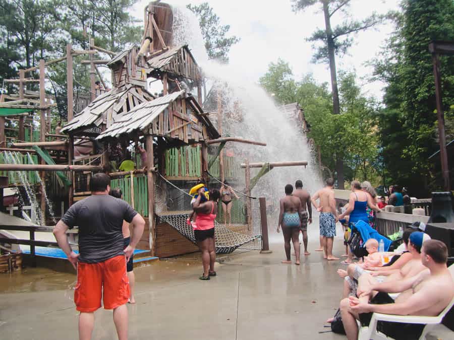 fun at six flags white water