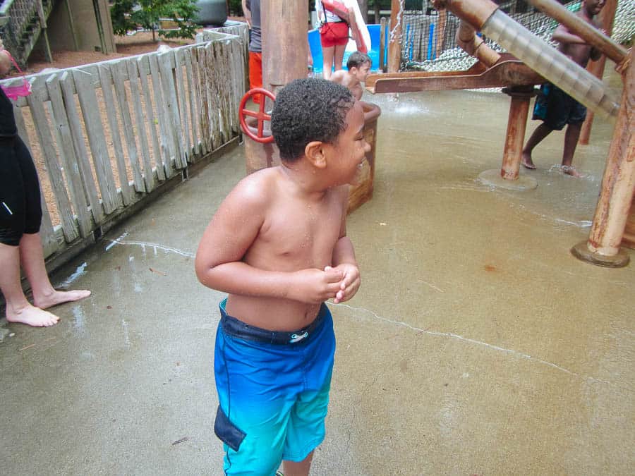 six flags white water fun