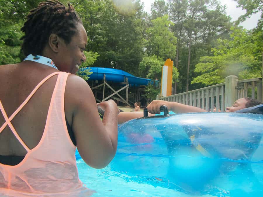 six flags white water