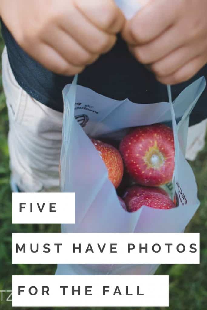 Fall is a beautiful time of year and perfect to take photos. Here are 5 must have photos for you to take this fall. Great photo ideas for moms and a fall photo bucket list!
