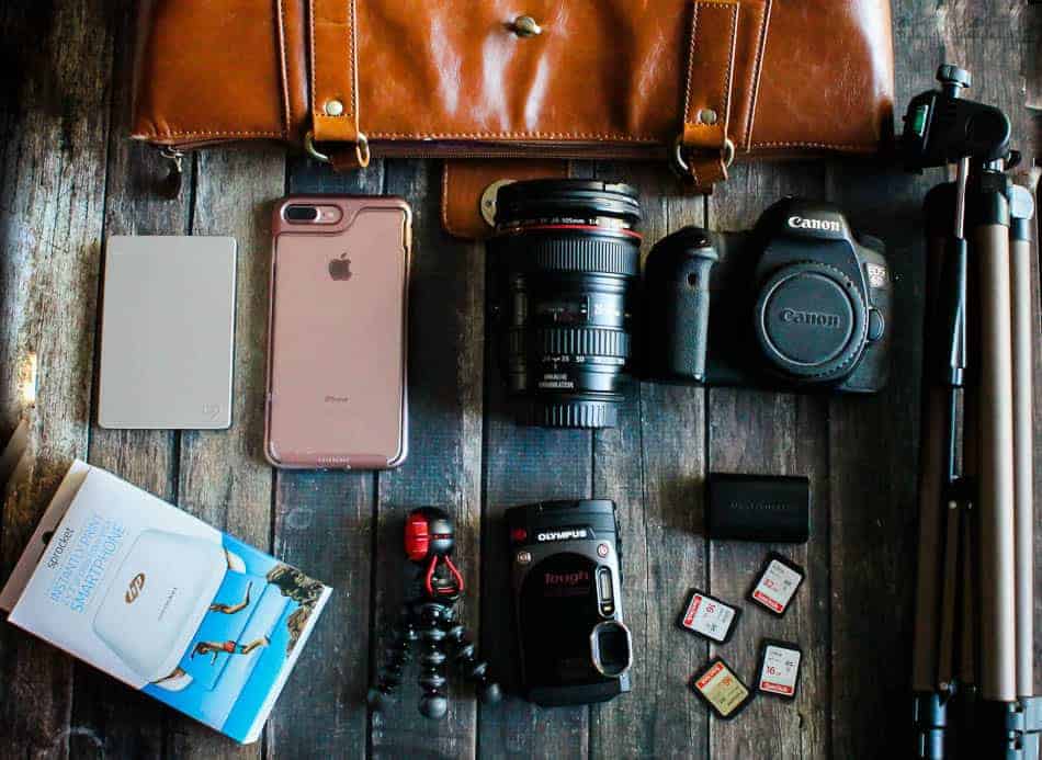 Take a peak inside what's in my camera bag when I travel to see my photography essentials