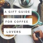 Coffee junkies unite! Not sure of what to get the coffee lover in your life? Check out this gift guide for coffee lovers in your life. You will find something they would love for Christmas on this list!