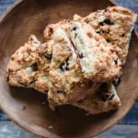 Gluten-Free Cranberry Pecan Scones