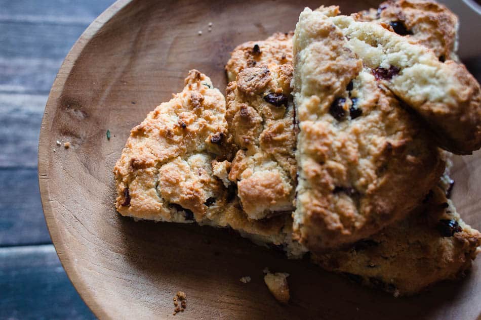 Gluten Free Cranberry Pecan Scones Recipe