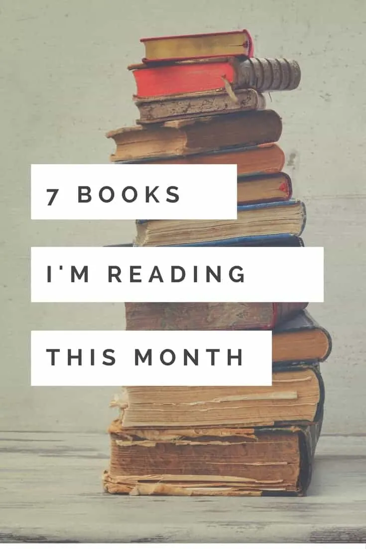 Here are 7 Books that I am reading this January 2017