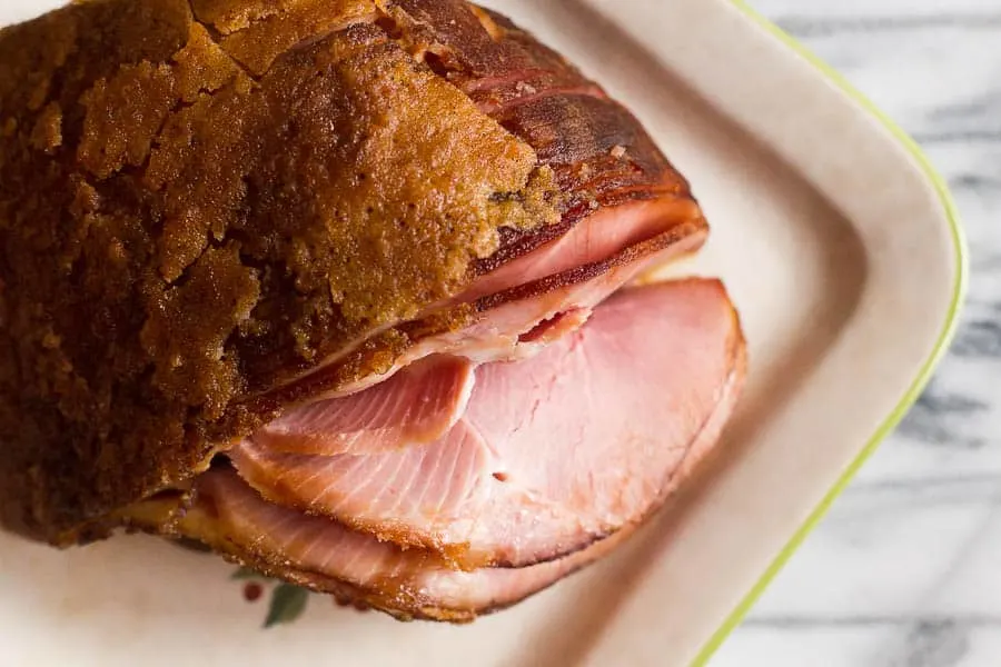 HoneyBaked ham handcrafted premium hams are smoked, spiral sliced and finsihed with a sweet crunchy glaze! 