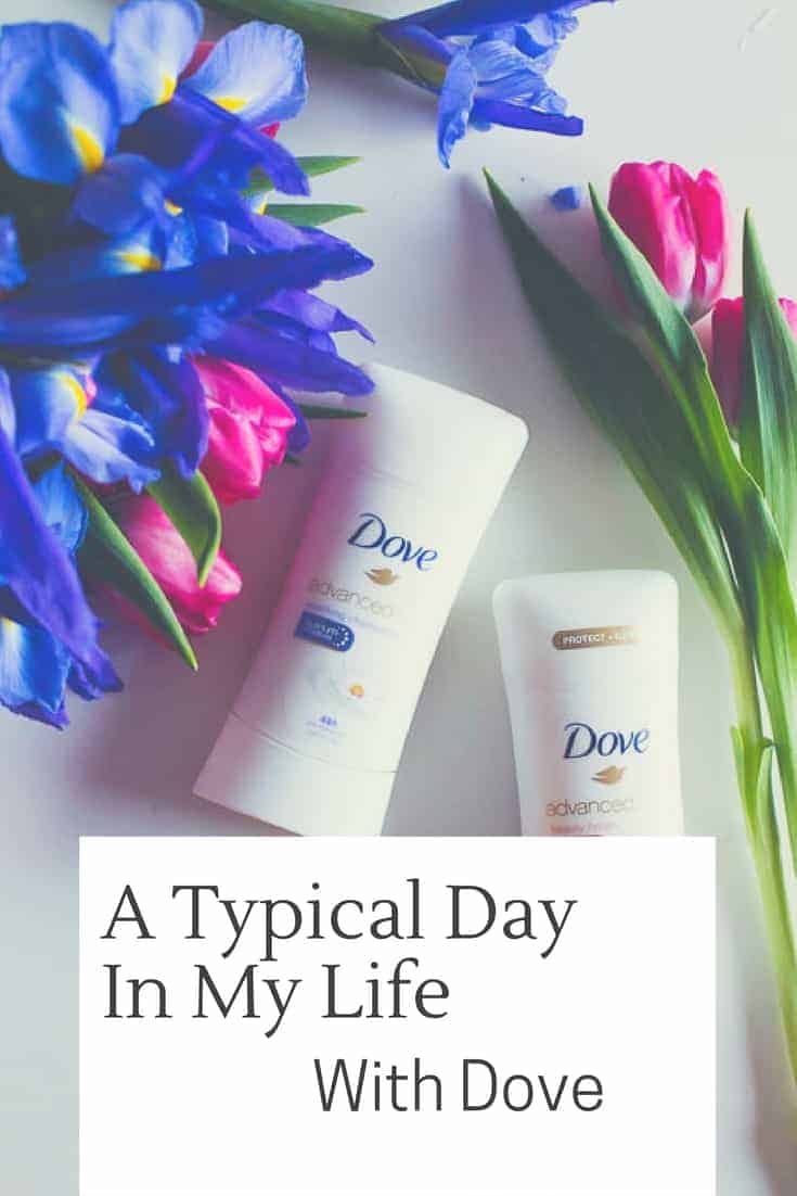 Check out how Dove Advanced Care Antiperspiratn helps get me through my typical busy day still fresh and dry by the time I get to bed! ExpectMore AD @Dove