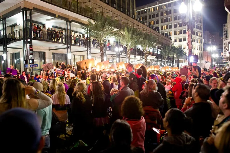 Endymoion Parade at mardi Gras