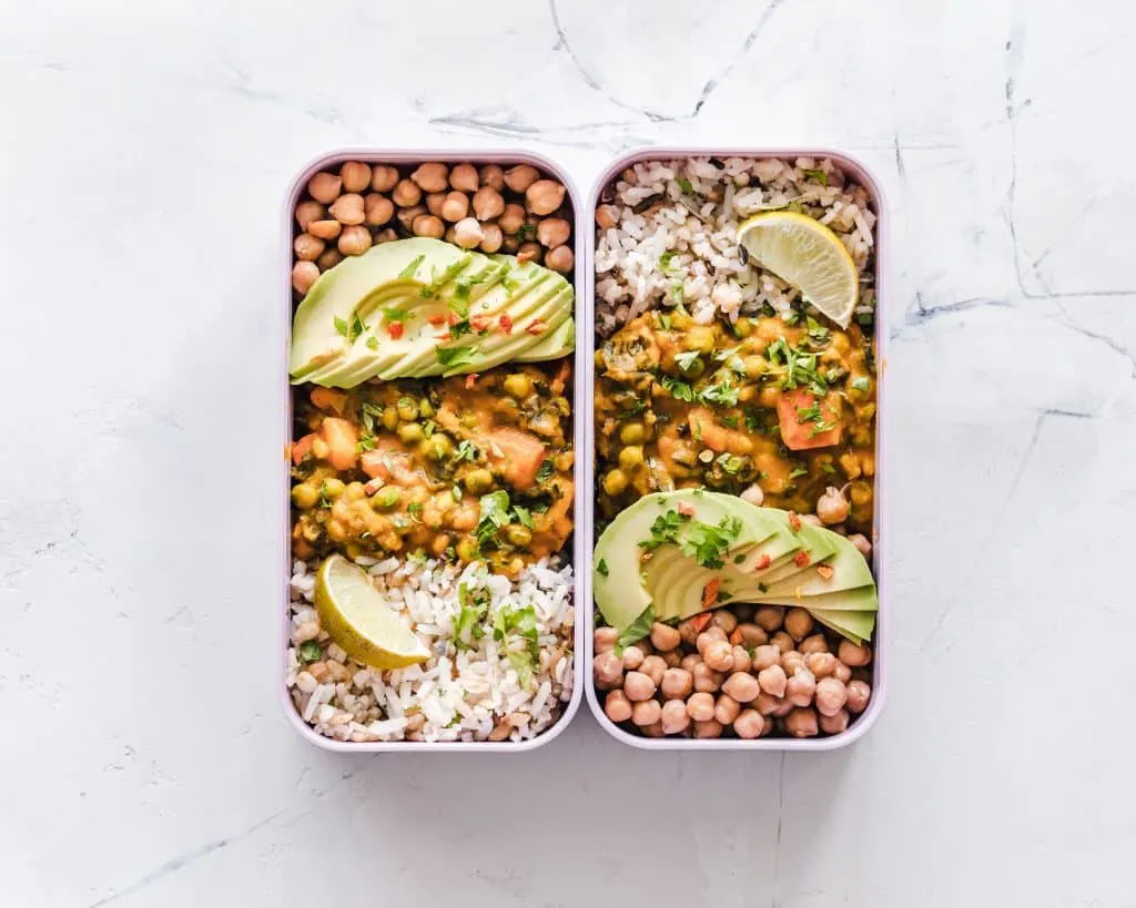 containers are key for easy meal prep and planning