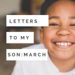Letters to my son, a monthly photography project idea. Great idea to create for your children