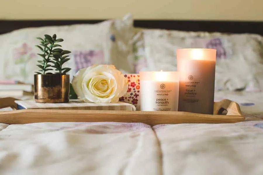 self care with Chesapeake Bay candles