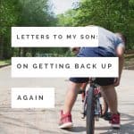 This month's Letters to My Son Photography Project focuses on a lesson my son finally learned. Sometimes, children have to learn things on their own.