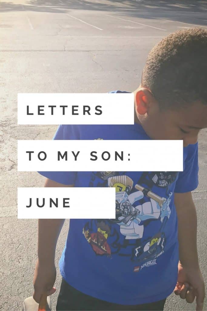 Letters to my son: Dealing with food allergies as a kid is not easy! Talking to my son this month about being different.