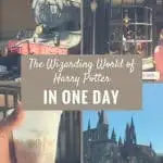 YOu can do the Wizarding World of Harry Potter in one day! Tips on how we did it so you can plan your next Family Vacation