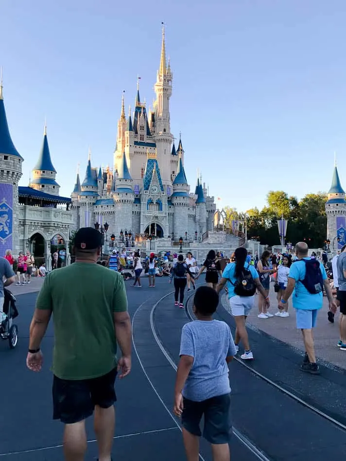 Disney world summer vacations are full of crowds! 