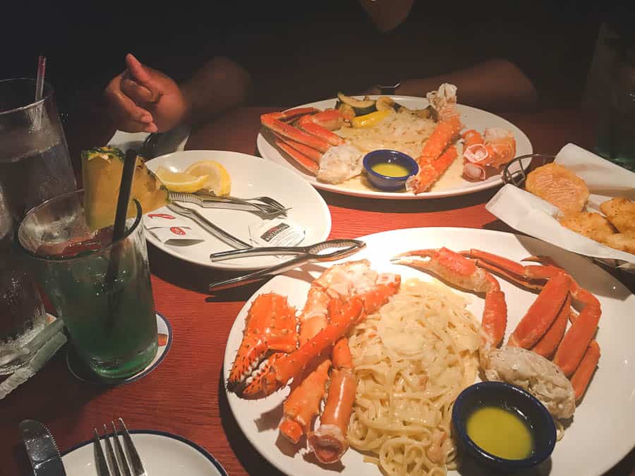 red lobster crabfest