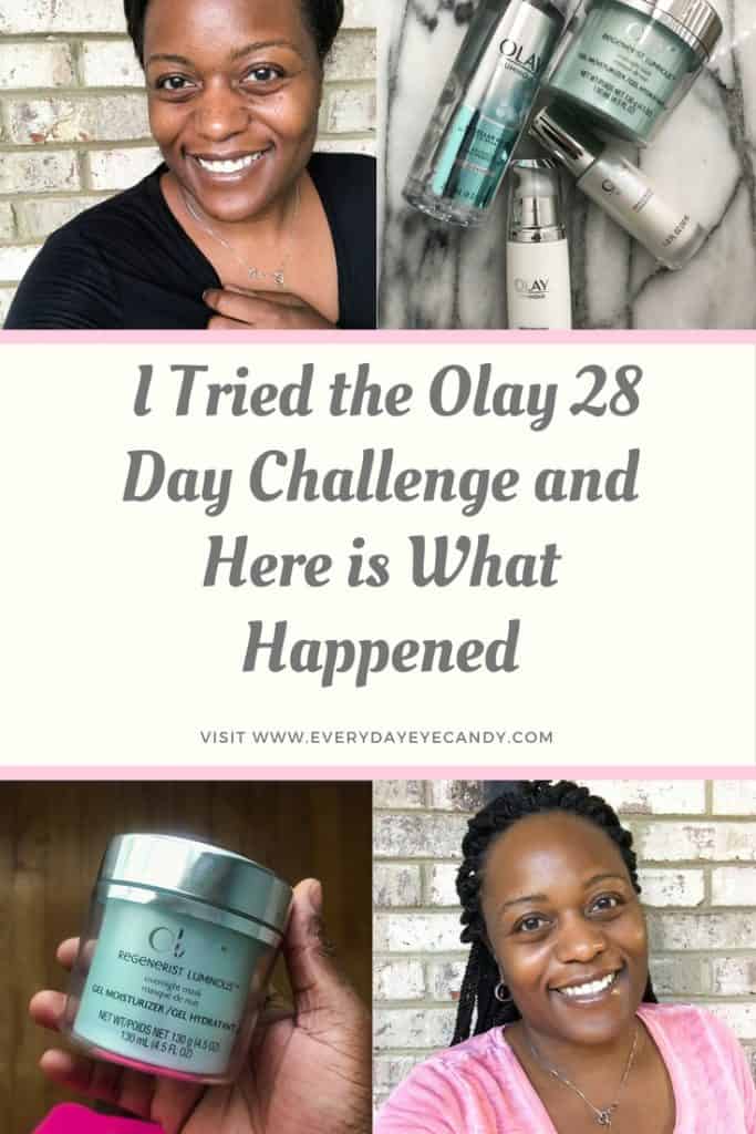 Have you taken the #Olay28Day Challenge? I did and here are my results! #ad