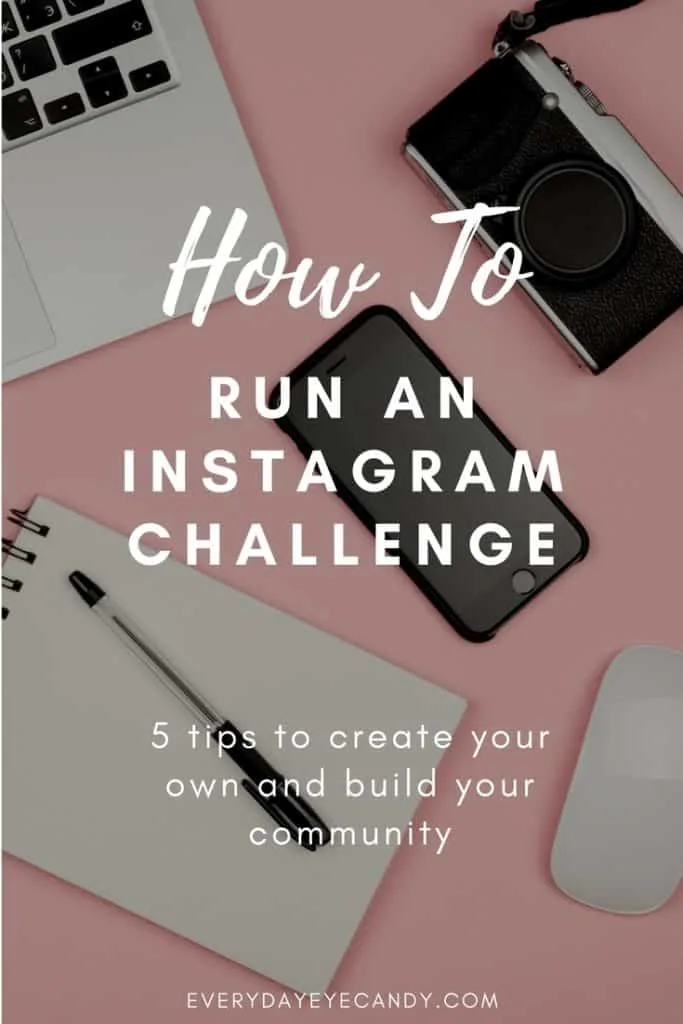 Interested in running an Instagram Challenge? Check out these tips to run a successful Instagrram challenge toincrease your engagement and increase your instagram followers #instagramtips #instagram #socialmedia.