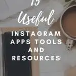 15 of the best Instagram Editing apps, tools for video on Instagram and resources to take your Instagram Account to the next level! #instagram #instagramapps