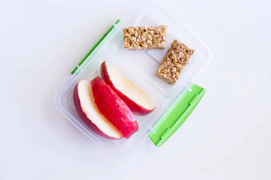 after school snack ideas kid approved apples and granola bars