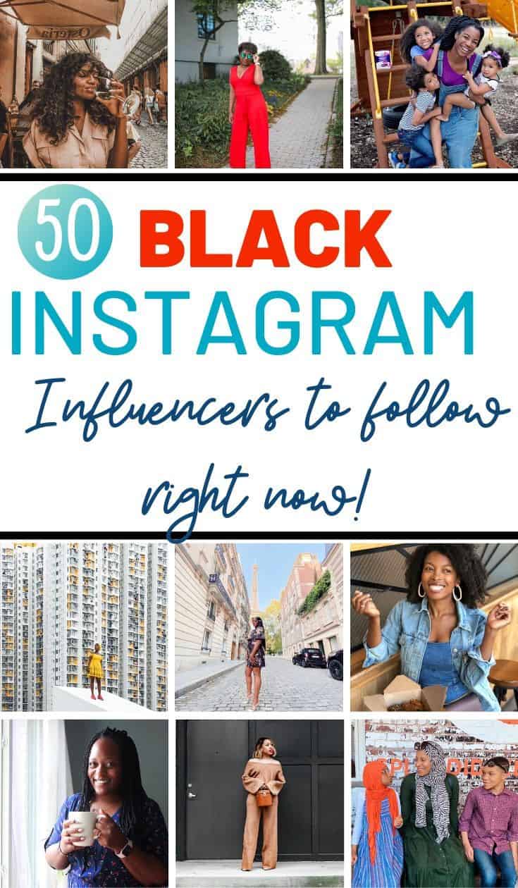 50 Black Instagram Influencers You Should Follow RIGHT NOW - Everyday ...