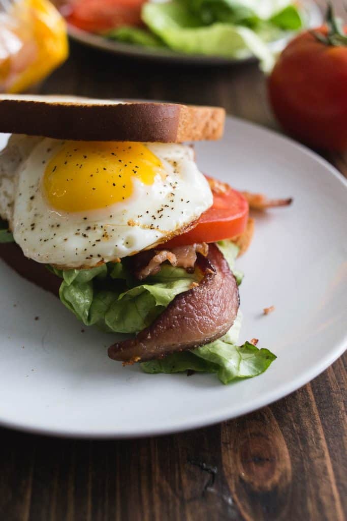 gluten free breakfast blt