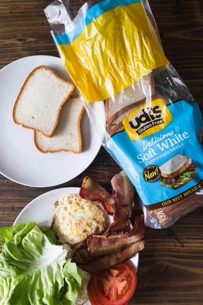 gluten free breakfast BLT