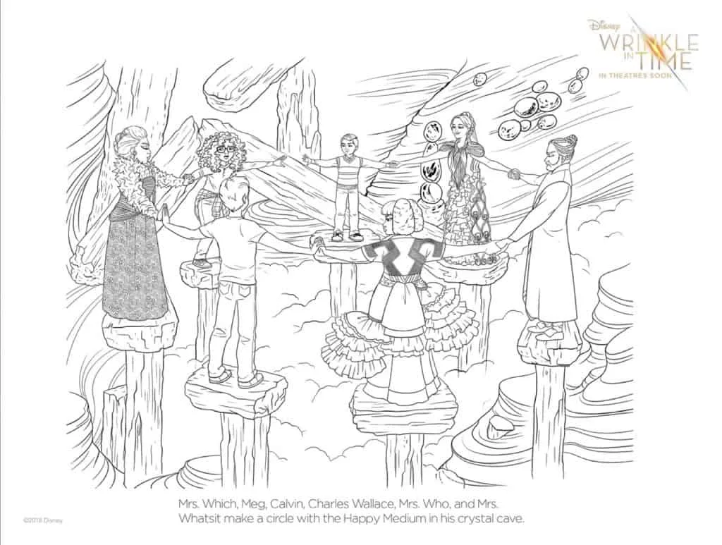a wrinkle in time printables