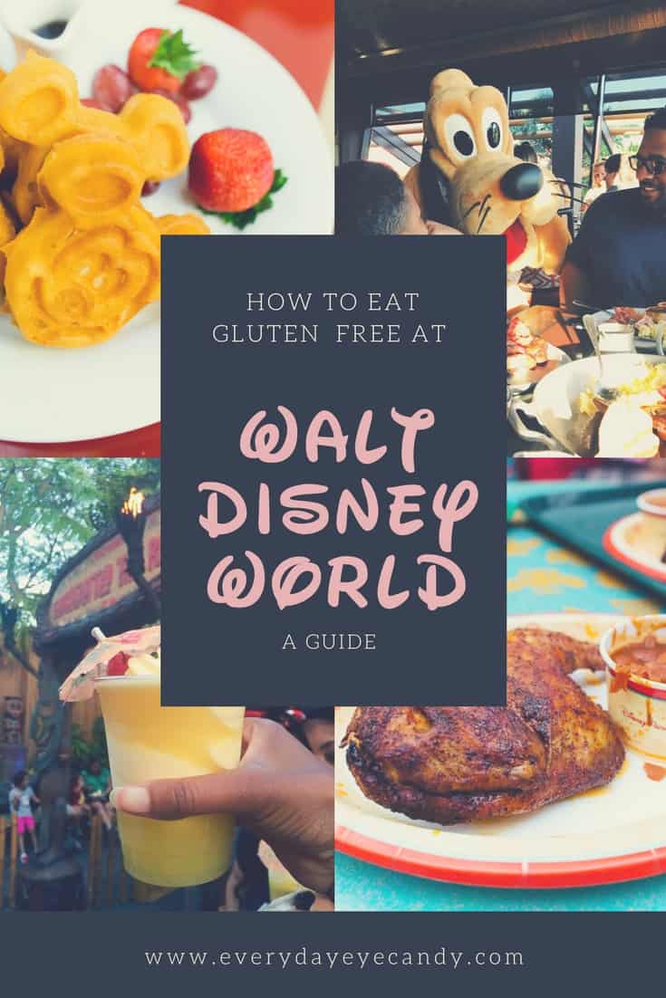 Here is the step by step guide that will help you to eat gluten free at Disney World. From before you leave arrive to when you get to the park, the tips in this ultimate gluten free guide to Disney World will help you enjoy your trip! #disney #disneyworld #disneyworldtips #glutenfree #glutenfreedisney #familytravel #foodallergies