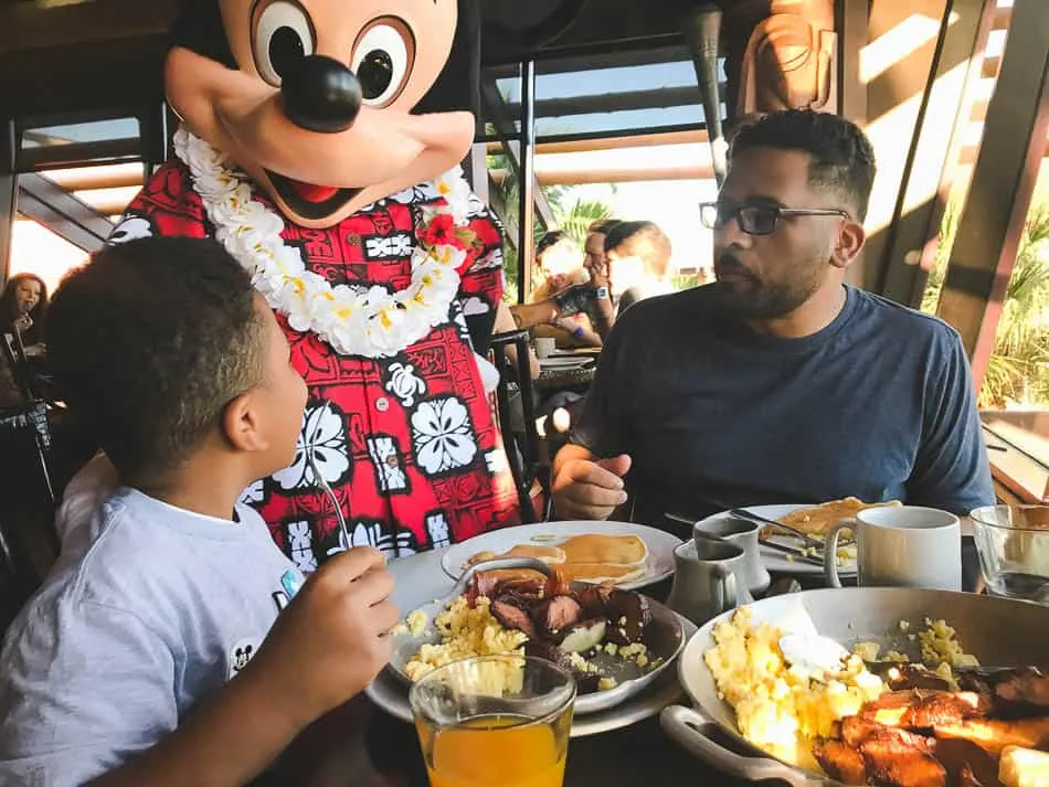 eat gluten free at disney world ohana 