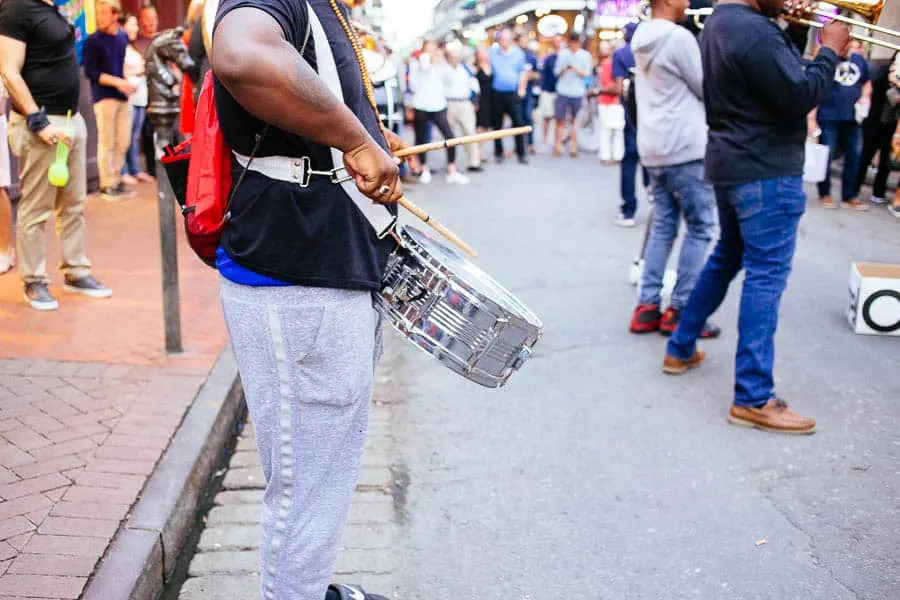 musicians in the french quarter