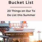 HAVE A PLAN THIS SUMMER? CHECK OUT OF SUMMER BCUKET LIST!