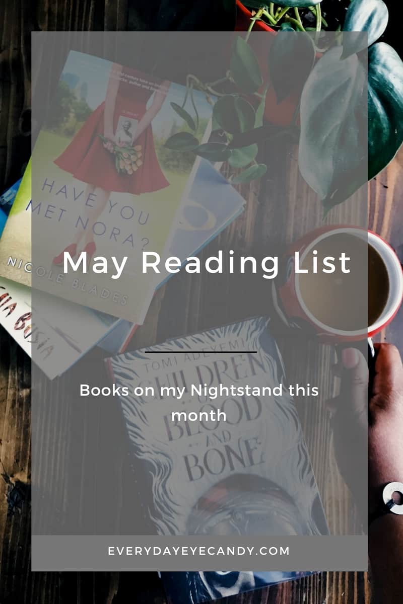 reading list of books for the month of may