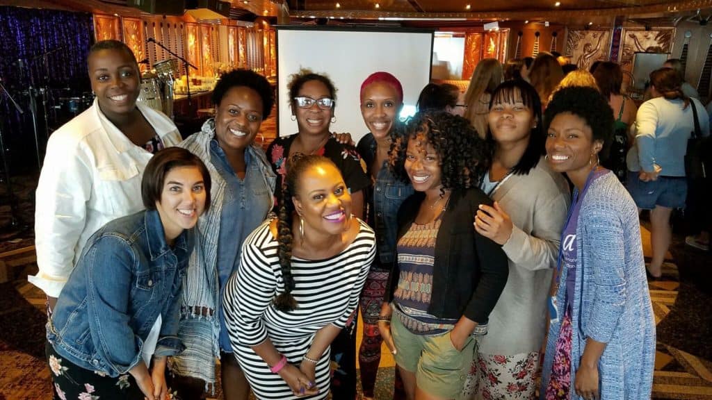 Black girl magic at the permission to hustle retreat 